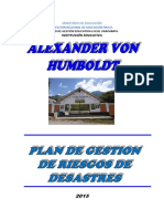 Plan de Gestion de Riesgo AVH