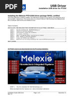 PTC04 Installation Guide USB Melexis