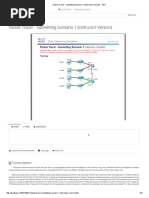 Packet Tracer - Subnetting Scenario 1 (Instructor Version) PDF