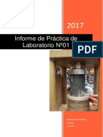 Informe de Laboratorio de Resistencia de Materiales 2017 - 0