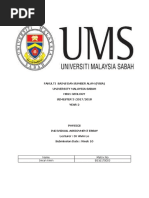 Fakulti Sains Dan Sumber Alam (Fssa) University Malaysia Sabah Hs21 Geology SEMESTER 3:2017/2018 Year 2