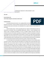 Programa - Enfocar La Enseñanza Desde La Diversidad PDF