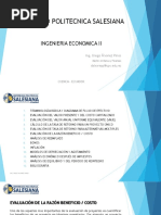 Ingenieria Economica II Unidad 6