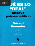 Libro Qué Es Lo Real-G Pommier PDF