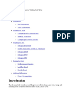 Started Guide For TI OMAPL137 EVM