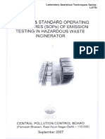 METHODS & STANDARD OPERATING PROCEDURES (SOPs) OF EMISSION TESTING IN HAZARDOUS WASTE INCINERATOR PDF