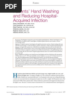 Patients' Hand Washing and Reducing Hospital - Acquired Infection PDF