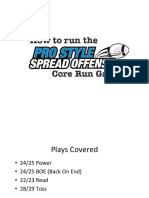 Core Run Game Playbook