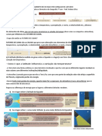 Ficha de Trabalho Fatores Climáticos PDF