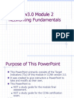 CCNA 1 v3.0 Module 2 Networking Fundamentals