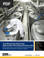 Tank Blanketing Helps Keep Hydrocarbon Processing Facilities Safe