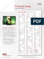 Verizon Fios TV Channel Lineup: Extreme HD, Ultimate HD & Prime HD