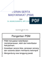 Peran Serta Masyarakat (PSM)