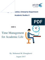 Unit 1 Time Management