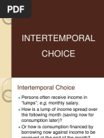 Intertemporal Choice - Class Lecture - Remodified