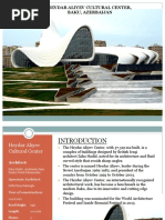 Heydar Aliyev Cultural Center Baku