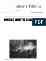 The Worker's Tribune: Dancing With The Devil