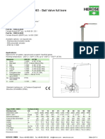 Type 15082, Type 15083 - Ball Valve Full Bore