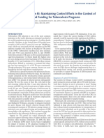 Tuberculosis Control in RI: Maintaining Control Efforts in The Context of Declining Incidence and Funding For Tuberculosis Programs