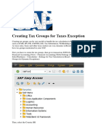 Creating Tax Groups For Taxes