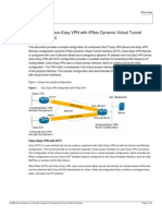 Cisco - Configuring Cisco Easy VPN With IPSec Dynamic Virtual Tunnel Interface (DVTI)