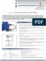 02 Adaptador Bridado Universal