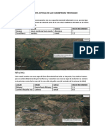 Situacion Actual de Las Carreteras Vecinales