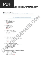 ESO1 Enteros Distributiva y Factor Común PDF