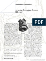 Historical-Notes Portguguese Fortress PDF