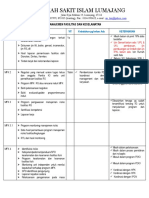 Ceklist - Manajemen Fasilitas Dan Keselamatan