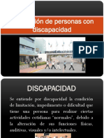 Evacuación de Personas Con Discapacidad