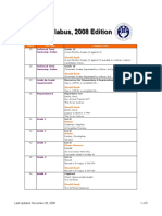 Piano Syllabus, 2008 Edition Piano Syllabus, 2008 Edition: Section Correction