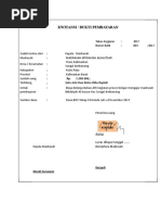 KWITANSI Dan Nota Pembelian