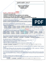 JANUARY 2017: SECTION - 1: Answer at Least TWO Questions SECTION - 2: Answer at Least TWO Questions