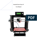 Geeetech Prusa I3 Prow User Manual