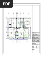 First Floor Plan: Ar - Manish Chitranshi