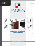 Haz Metal Natural Stone Fixings Catalog 03.2008ver1