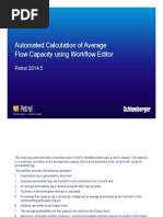 Calculation of Average Flow Capacity PDF