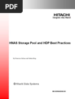 HNAS Storage Pool and HDP Best Practices