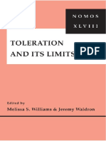 Waldron and Williams Toleration and Its Limits PDF