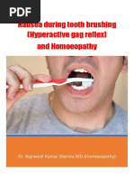 Nausea During Teeth Brushing and Homoeopathy