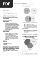 Disaster Readiness and Risk Reduction