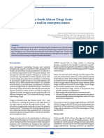 The South African Triage Scale: A Tool For Emergency Nurses