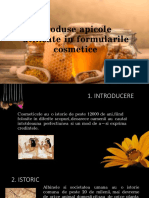 Produse Apicole Utilizate in Formularile Cosmetice