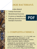 Curs 2 AMG - Fiziologia Bacteriana