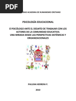 Apunte Psicologia Educacional II