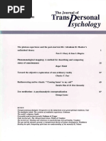 The Journal of Transpersonal Psychology - Vol. 27.1 (1995) PDF