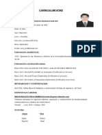 Walter Contreras Mendoza (Curriculum Vitae)