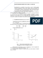 Transformari de Stare Ale Gazului Perfect