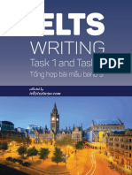 IELTS Writing Task 1 and 2